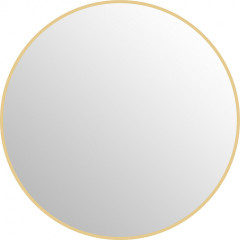 Kulaté zrcadlo průměr 70 cm | zlaté č.1