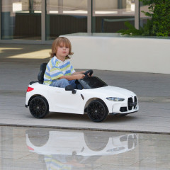 Dětské elektrické autíčko s licencí BMW | bílé č.1