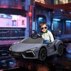 Dětské elektrické autíčko s licencí Lamborghini | šedé č.1