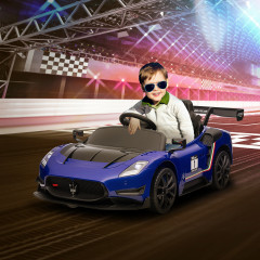 Dětské elektrické autíčko s licencí Maserati GT2 | modré č.1
