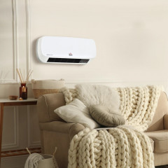 Nástěnné topné těleso s ventilátorem | bílé + černé č.1