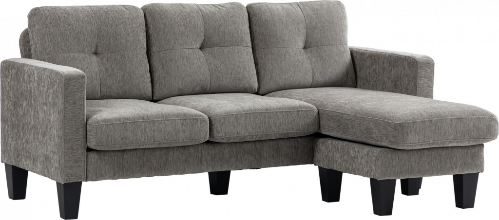 Rohová sedací souprava s otočným lehátkem | hnědá