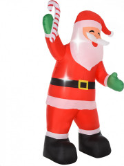 Nafukovací vánoční dekorace, Santa Claus | vícebarevná č.1