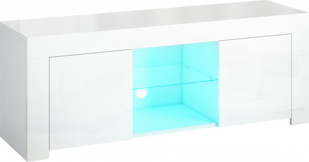 TV skříňka 120 x 34 x 45 cm | bílá
