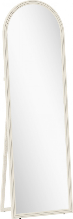 Celoplošné zrcadlo 160 x 50 cm | bílé