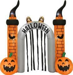 Halloweenská dekorace, oblouk 322 cm | vícebarevná č.1