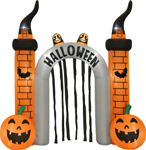 Halloweenská dekorace, oblouk 322 cm | vícebarevná č.3