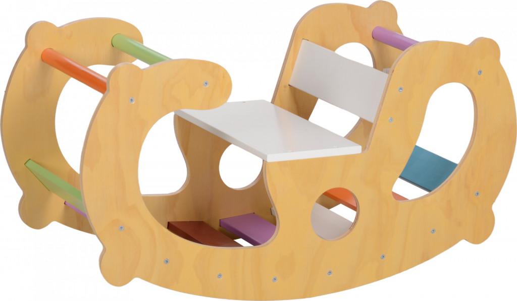 Prolézačka s houpacím obloukem | vícebarevná