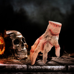 Halloweenská dekorace ruka | vícebarevná č.1