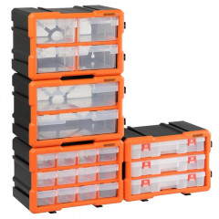 Box na drobné díly | 72 přihrádek č.1
