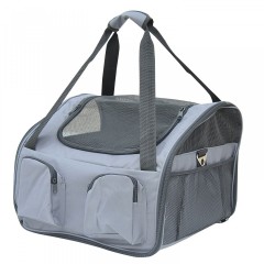 Přepravní box pro psy 41 x 34 x 30 cm | šedý