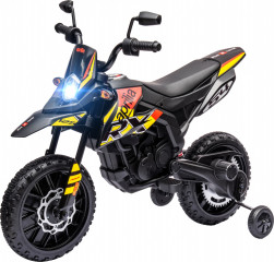 Dětská elektrická motorka s licencí Aprilia | žlutá č.1