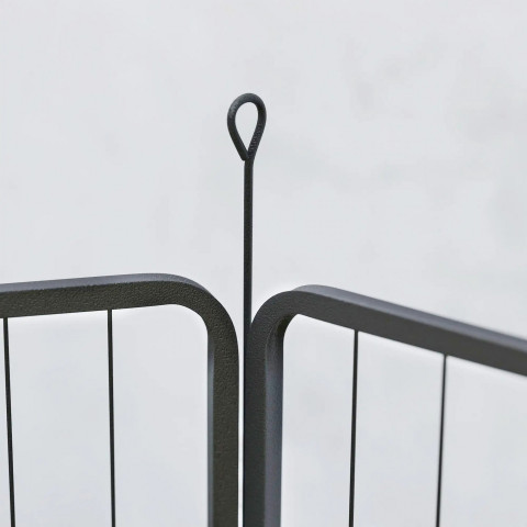 Ohrádka pro štěňata 8 panelů | černá č.4