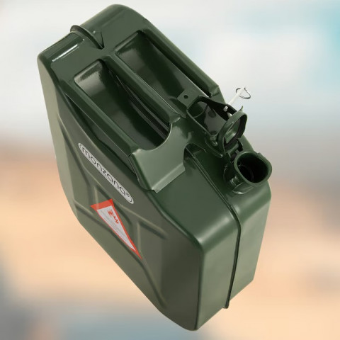 Sada 3 kovových kanystrů o objemu 20 l č.4