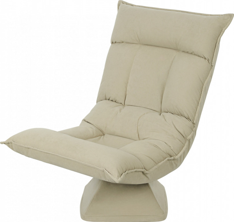 Otočné podlahové křeslo | béžové