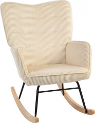 Ergonomické houpací křeslo | béžové č.1