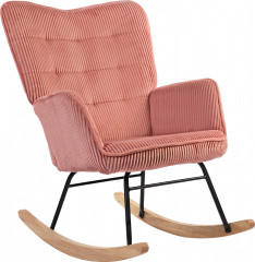 Ergonomické houpací křeslo | růžové