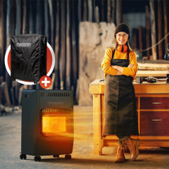 Plynový ohřívač 72x38x42cm 4200W č.1