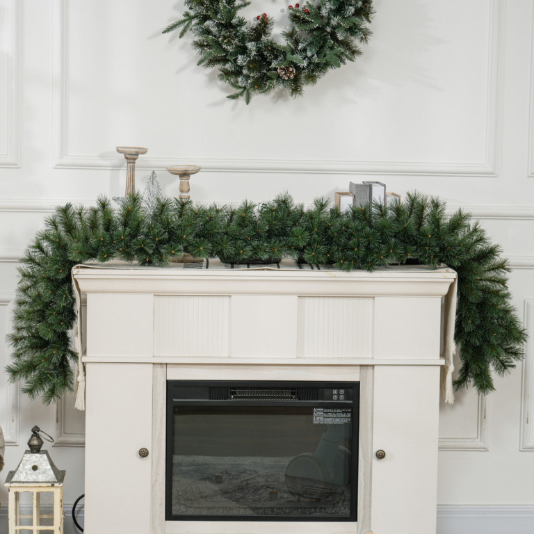 Umělá vánoční girlanda | zelená