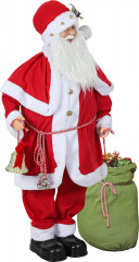 Pohyblivá figurka Santa Clause 140cm | červená č.1