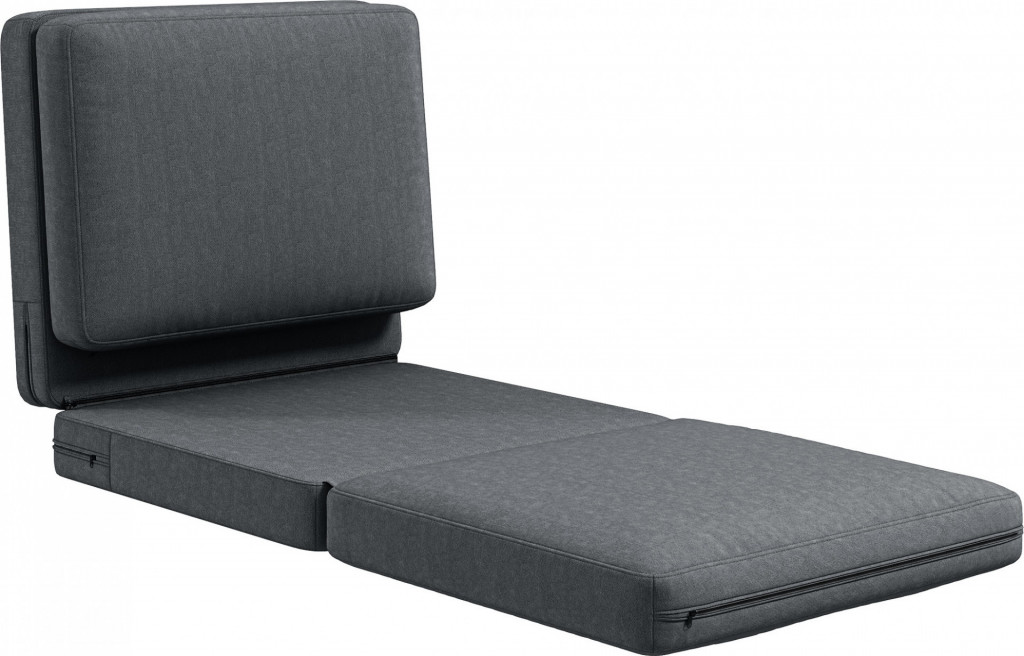 Podlahová pohovka 3v1 | tmavě šedá