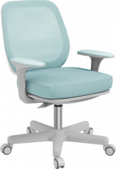 Ergonomická kancelářská židle s funkcí otáčení | světle zelená