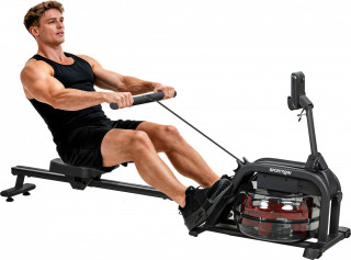 Veslovací trenažér pro domácí veslování | černý č.1