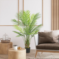 Umělá dekorativní palma 120cm | zelená č.1