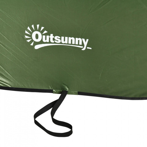 Sprchový stan 126x124x189cm | tmavě zelený č.6