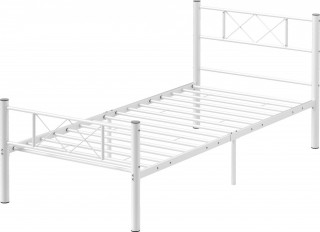 Rám jednolůžkové postele 200 x 90 cm | bílý