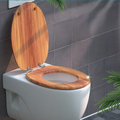 WC sedátko Wood s tlumeným dovíráním č.1