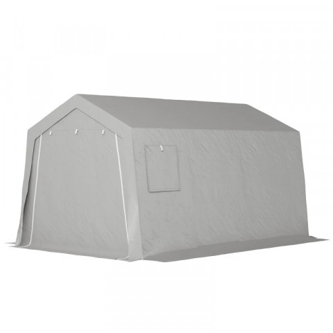 Nepromokavý garážový stan, 300 x 447 x 255 cm | světle šedý č.5