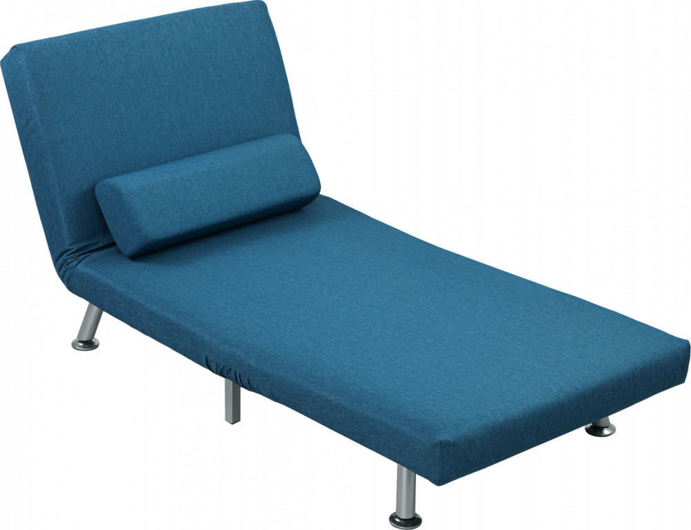 Rozkládací křeslo s funkcí lůžka | modrá