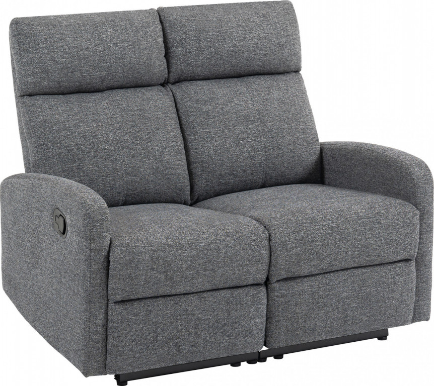 2místné polohovatelné TV křeslo | šedé