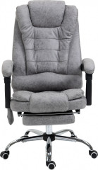 Ergonomická kancelářská židle s funkcí vyhřívání | šedá č.1