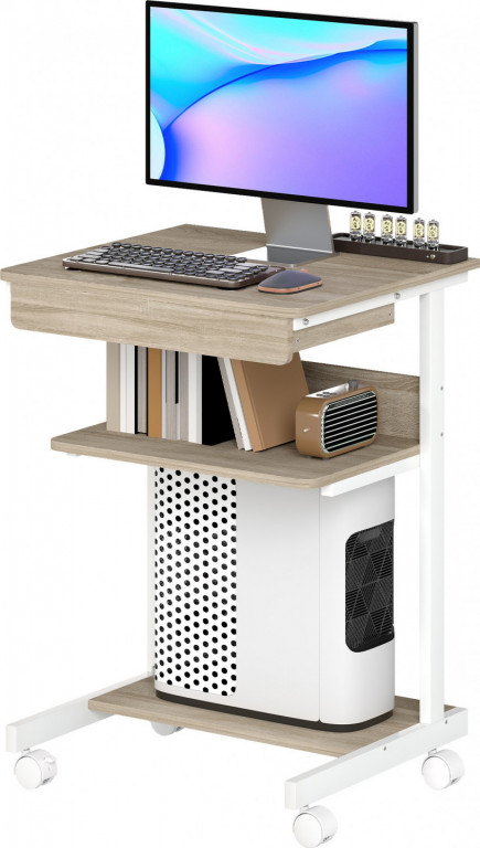 Kancelářský počítačový stůl | přírodní