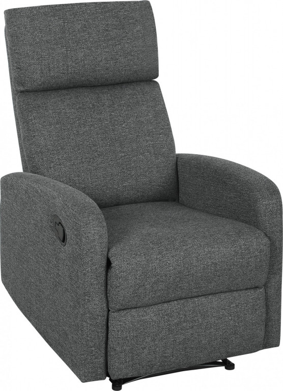 Polohovatelné TV křeslo | tmavě šedé