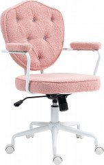 Ergonomická kancelářská židle | růžová č.1