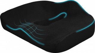 Ortopedický sedák s ergonomickým designem | černý č.1
