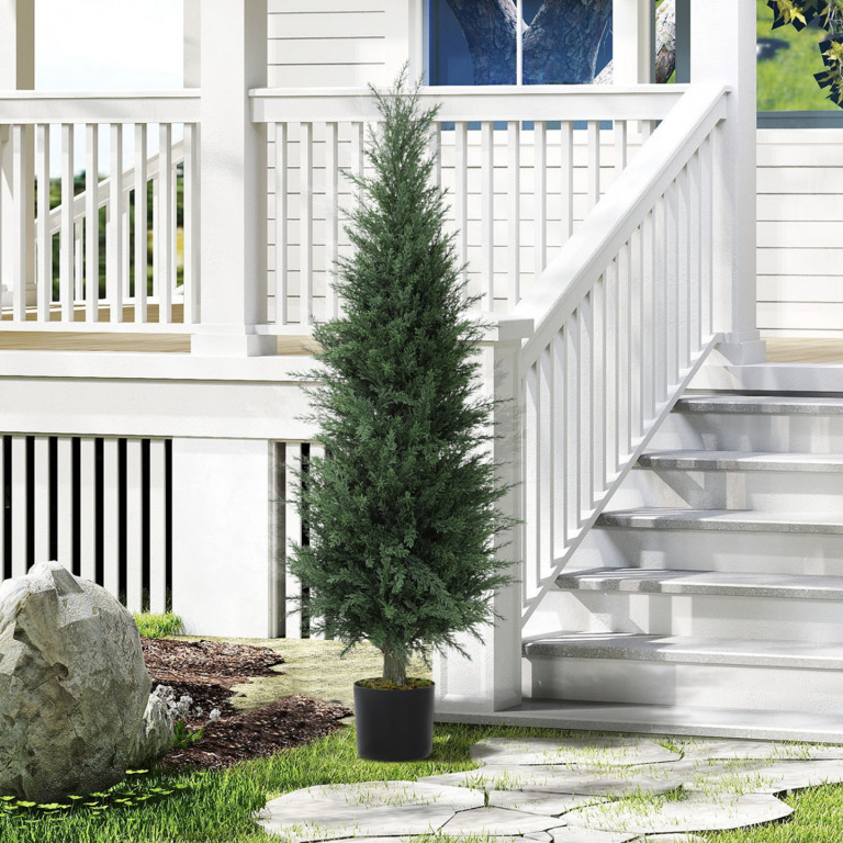 Umělá rostlina - cypřiš 120 cm | zelená