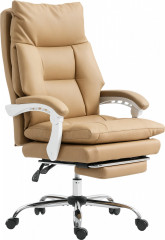 Ergonomická kancelářská židle s bederní opěrkou | světle hnědá č.1