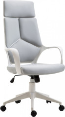 Ergonomická otočná kancelářská židle s područkami | šedá