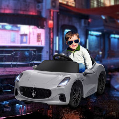 Elektrické autíčko pro děti s licencí Maserati | šedé č.1