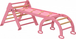 Vnitřní prolézačka pro děti | růžová č.1