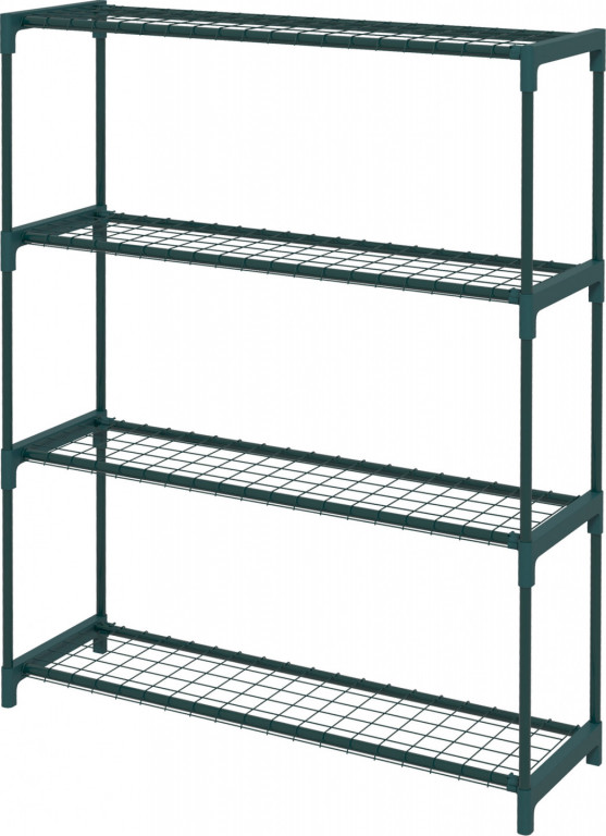 Stojan na květiny 89 x 28 x 107 cm | tmavě zelený