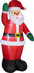Nafukovací vánoční dekorace, Santa Claus 184 cm | vícebarevná č.1