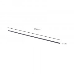 Sada kování pro posuvné dveře 200 cm č.3