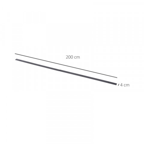 Sada kování pro posuvné dveře 200 cm č.3