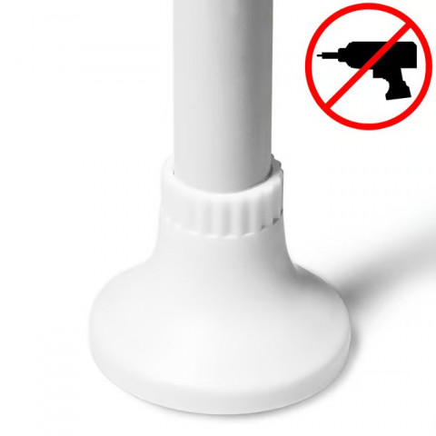 Teleskopická sprchová police 155-230 cm č.7