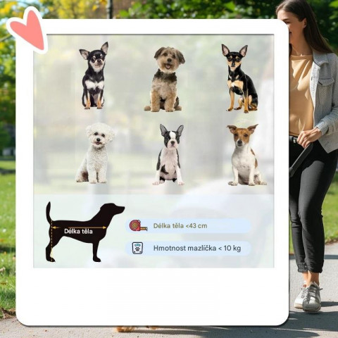 Přepravní kočárek pro psy a kočky, 76,5 x 52 x 95 cm | hnědý č.5